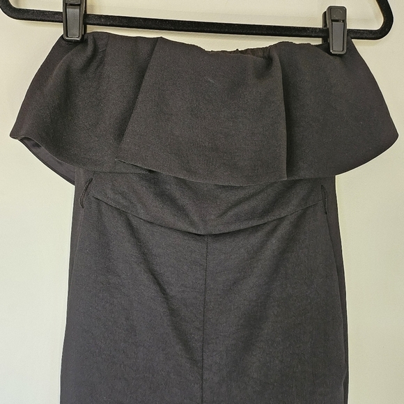 VGUC Aritzia Babaton Flutter Jumpsuit Romper Black Size 00 - Picture 5 of 16